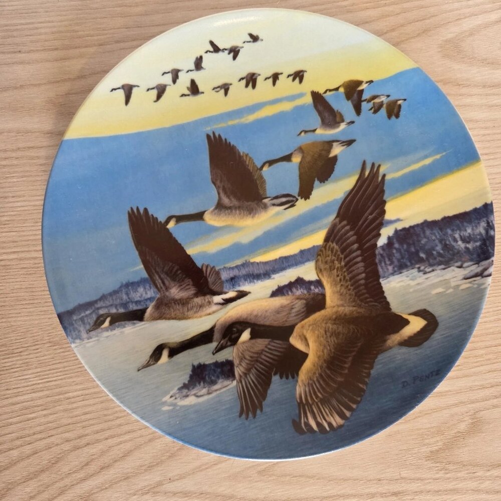 Vintage Dominion China 87 Southward Bound Limited Edition Collector Plate 9573C